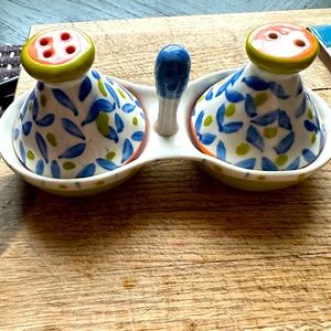 Anthroplogie salt & pepper shakers
